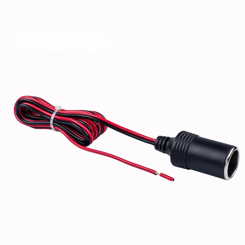 High Current Car 0.3m with Wire Car Charger Test Cigarette Lighter Socket