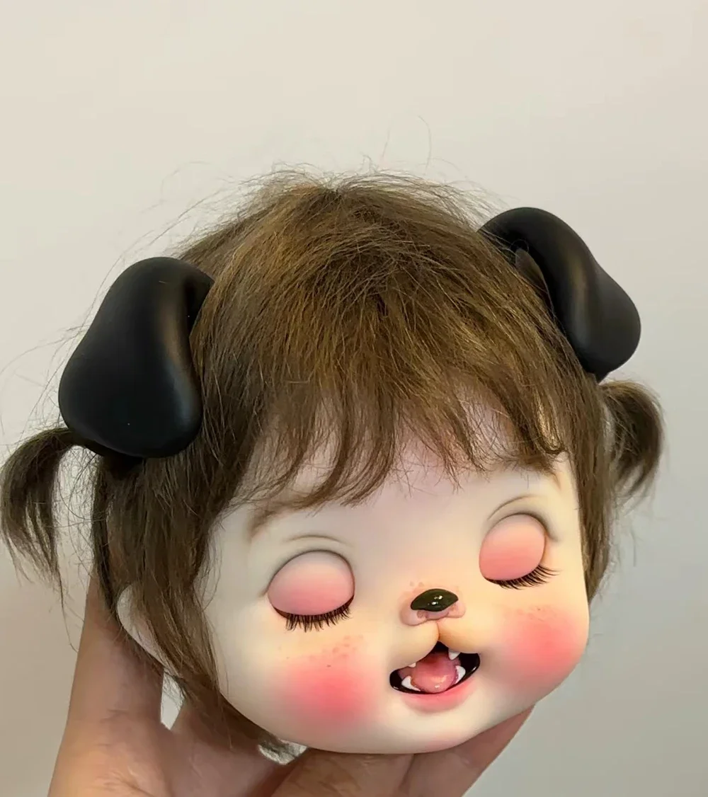 Nuovo SD BJD Doll1/6 bingyu Resina testa di animale grande testa Bambola Modello artistico Giocattolo di alta qualità Trucco fai da te in magazzino per le ragazze Spedizione gratuita