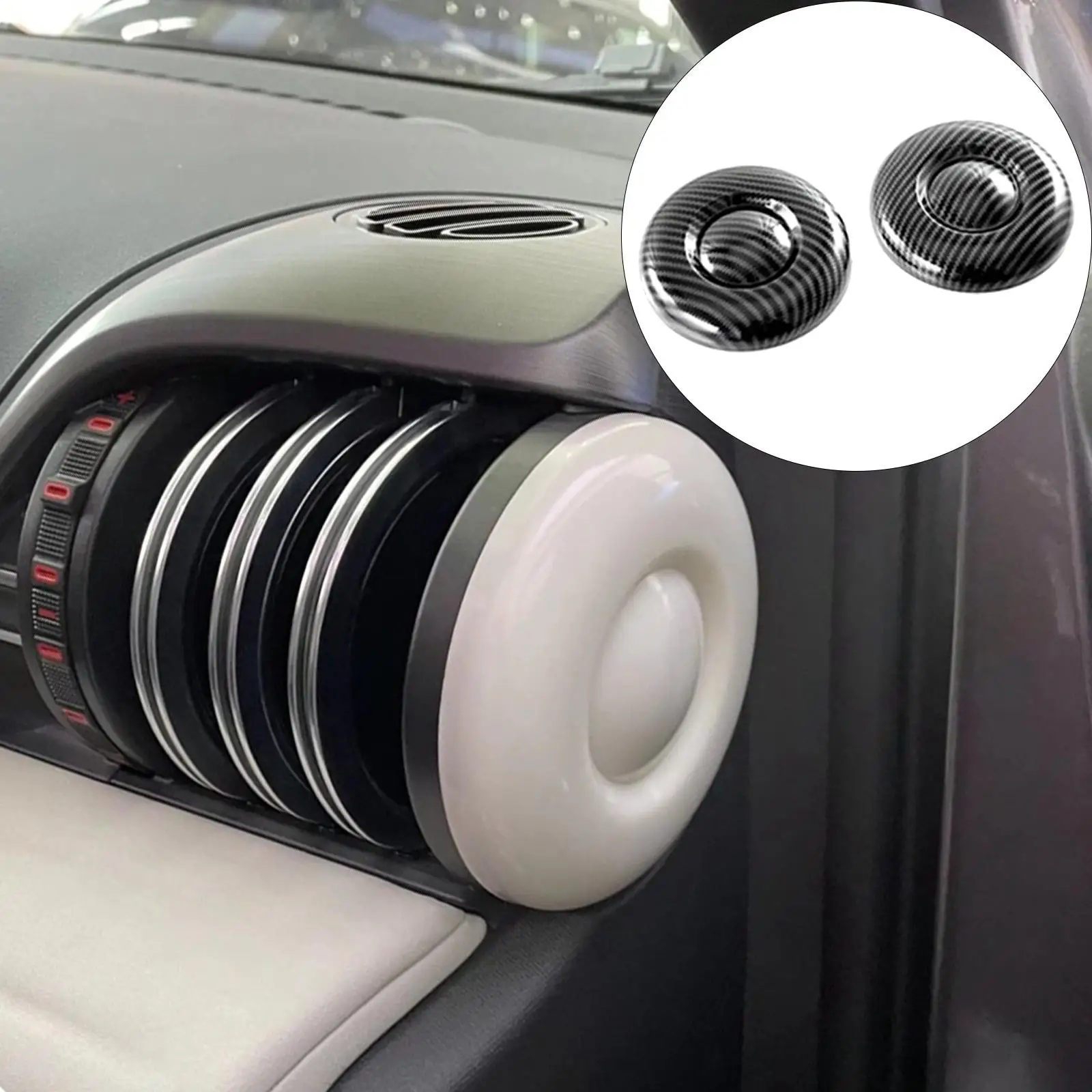 

2Pcs Front Car Air Outlet Cover Vehicles for Byd Atto 3 2022 Yuan