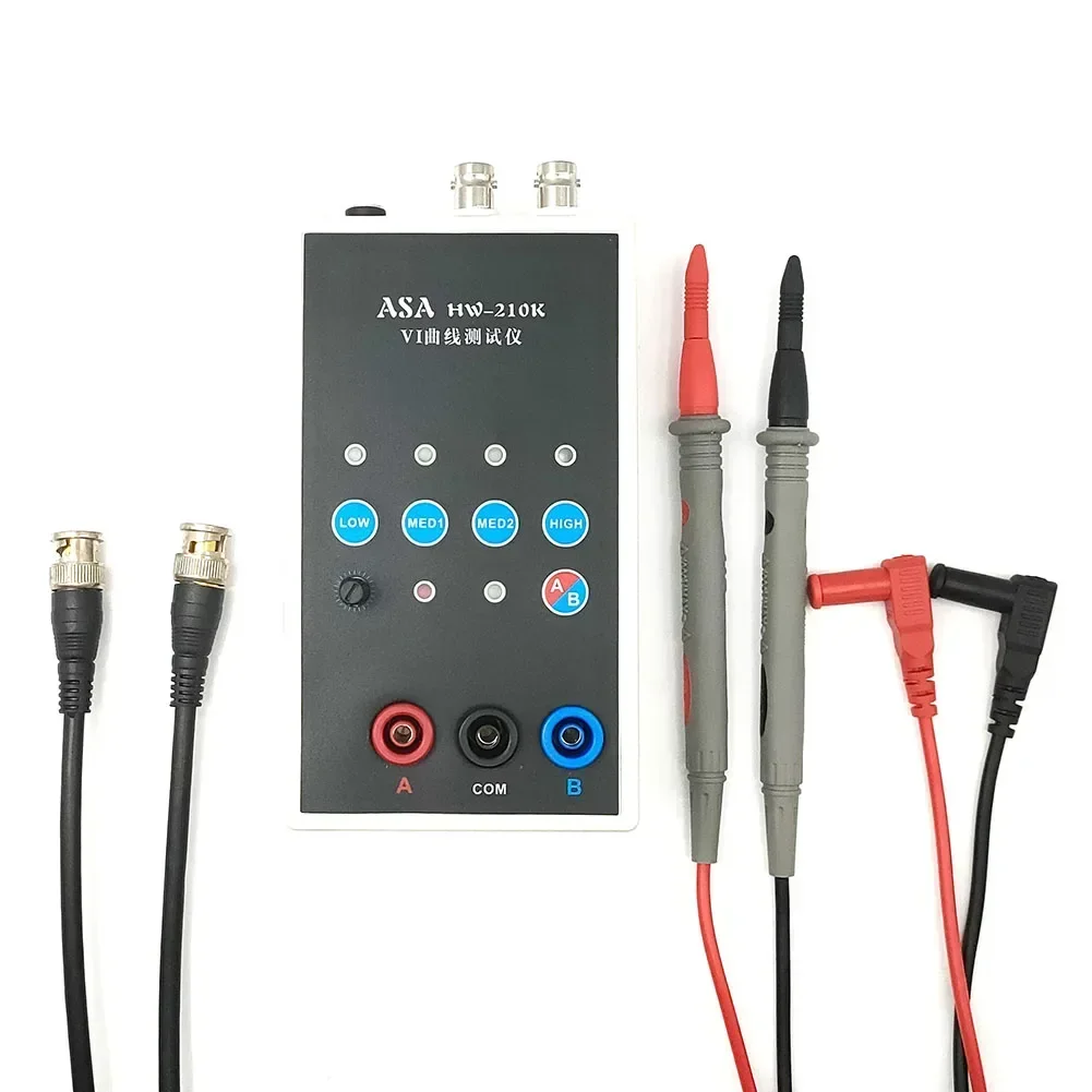 Curve Tester 2 Channels 4 Levels Circuit Board Dual-channel HW-210K Handheld VI Curve Tester Alternative Display