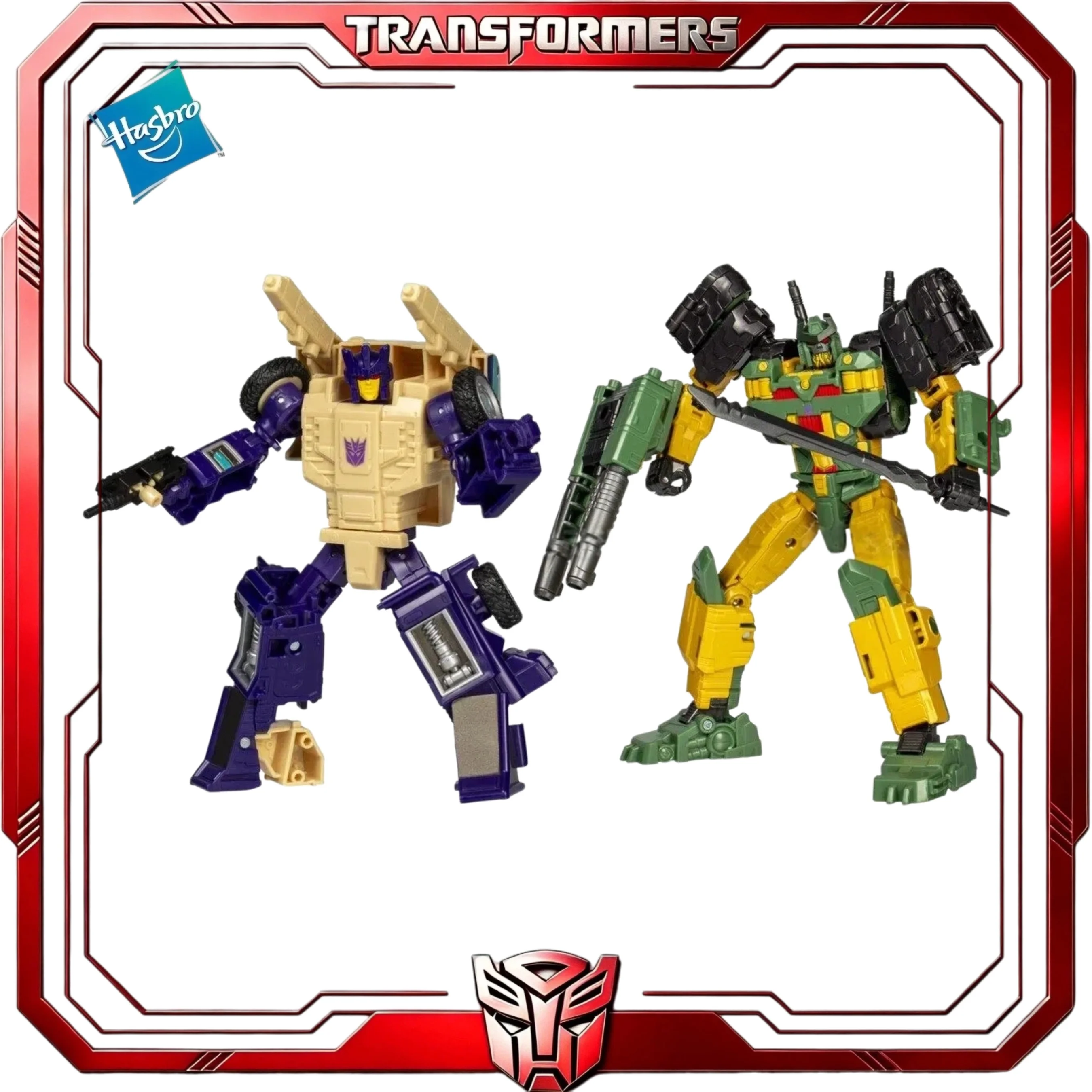 In Stock Transformers Legacy Doom N Destruction Bludgeon Rukus Hasbro Mayhem Squad Collectible Action Figure Gift For Fans