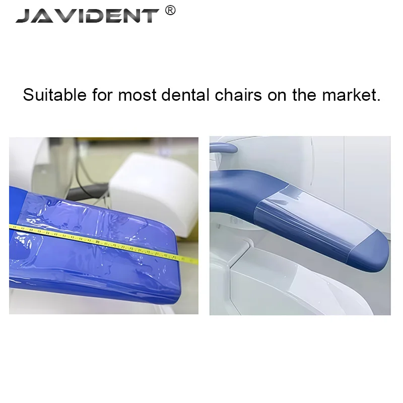 1pc Dental Chair Mat Pad Ottoman Dental Seat Unit Sleeve with Elastic Bands Foot Mat Cushion Dental Practice Dustproof Protector