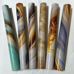Foil Marble Decor Contact Paper for Kitchen Cabinet Bathroom Countertop Decoration Self Adhesive Waterproof Oil Proof Wallpaper
