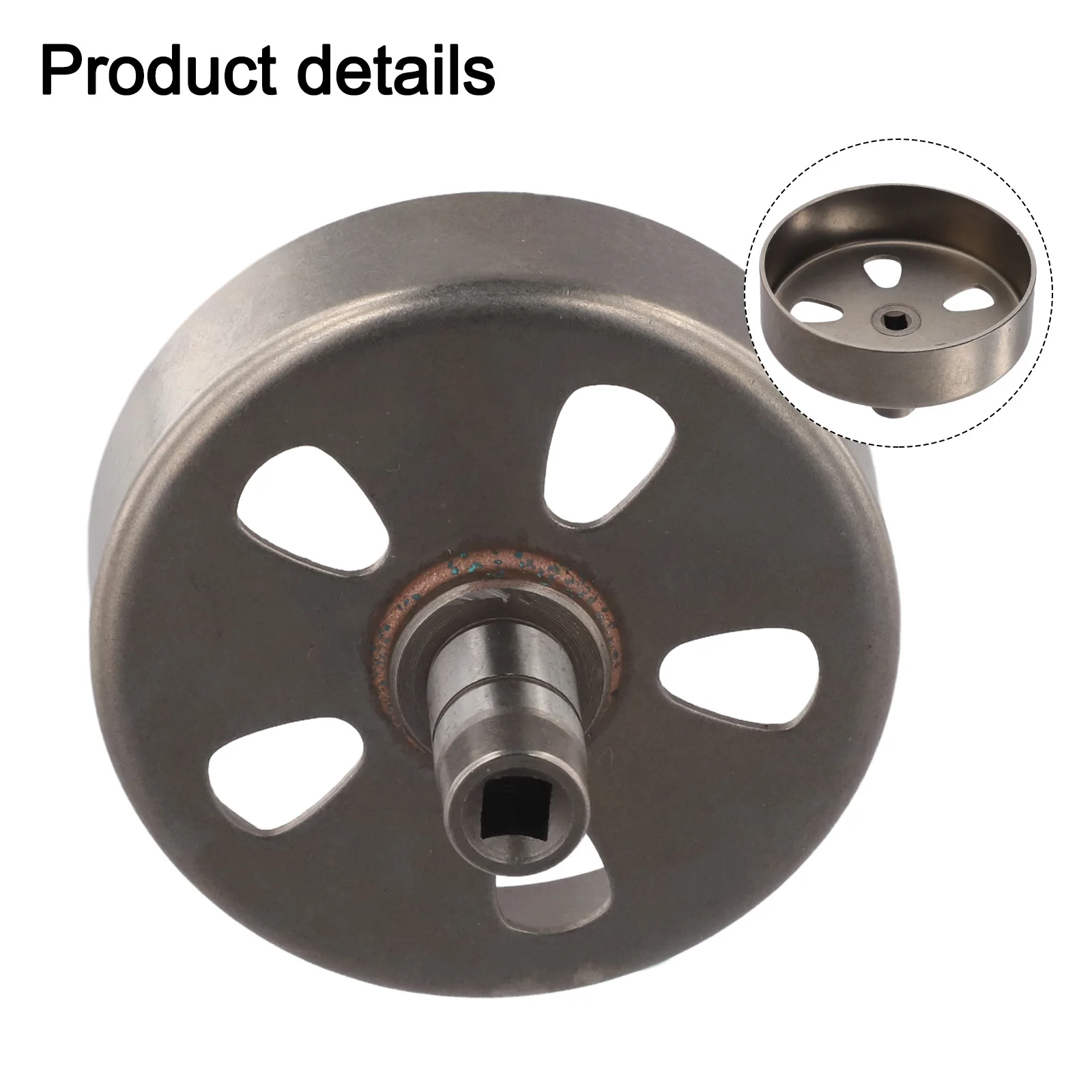 For Easy Replacement As Shown CirClip Replacement Clutch Drum For Garden Machinery Garden Tools Garden Equipment For KM91