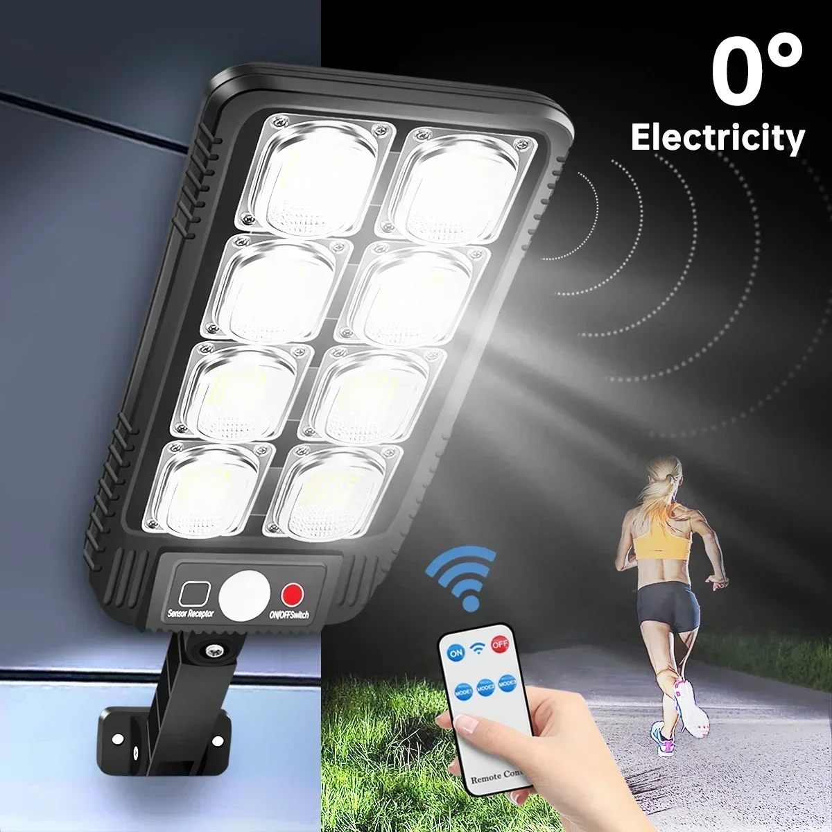 

Светодиодный солнечный уличный фонарь IP65 Водонепроницаемый luces solares para exterior luz solar lampara solar de exterior motion sensor light wall