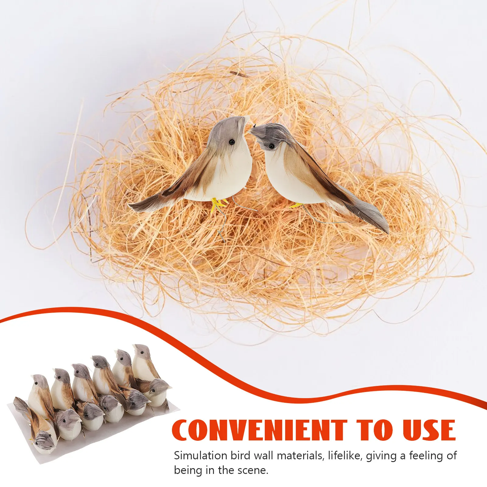 1Set Lifelike Artificial Bird  - Bonsai Garden Layout ulasan dan harga