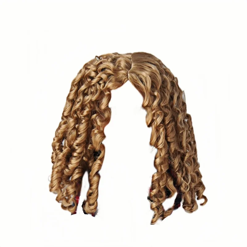 JD073  All Sizes Long Curly BJD Wigs Wholesale Synthetic Mohair Doll Wig wholesale Hair Top Sale Accessories