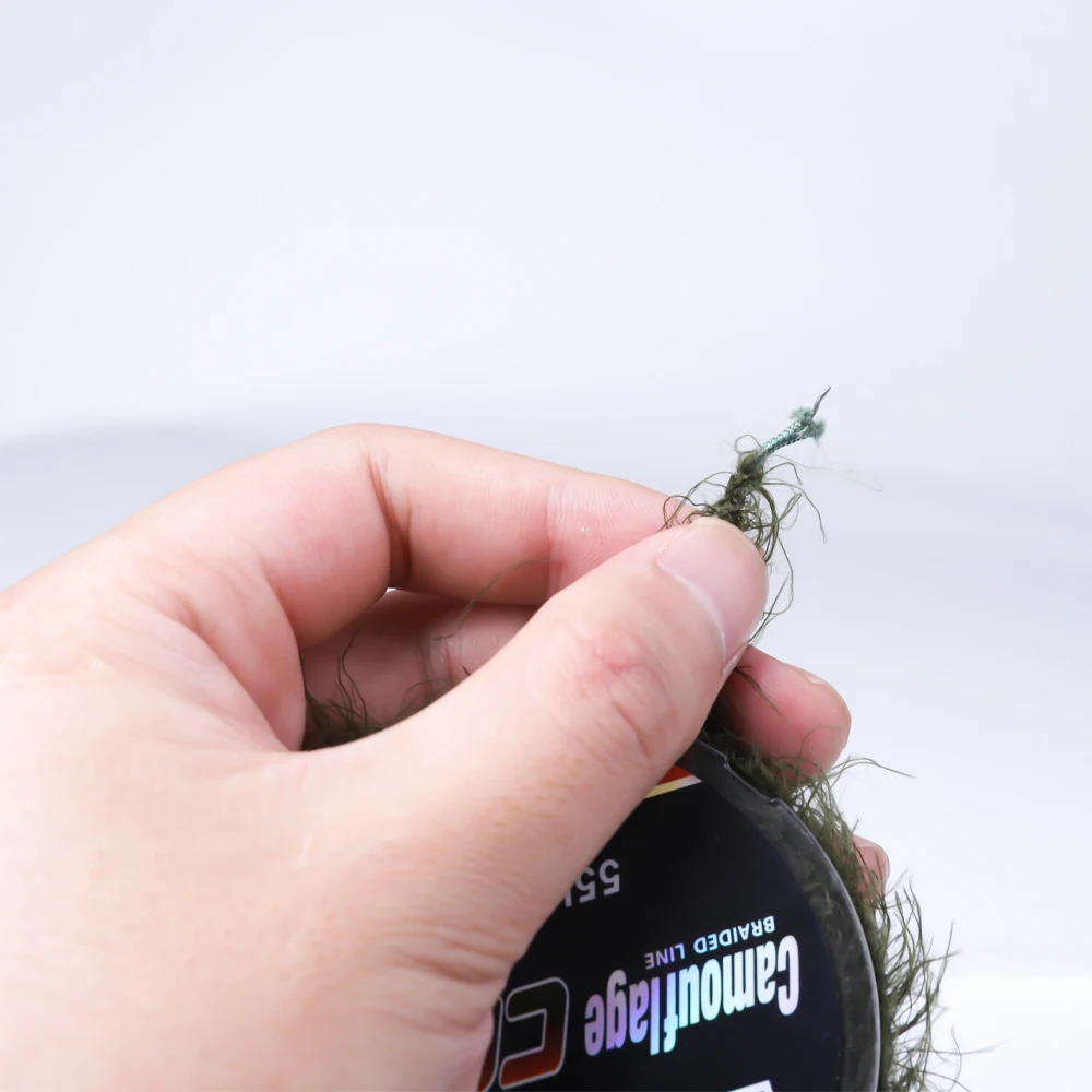 FTK Carp Fishing Leadcore Line 10m 45/55LB Leader Camo Weed Effect for Carp Chod Hair Rigs Fishing Tackle Line Weed Line