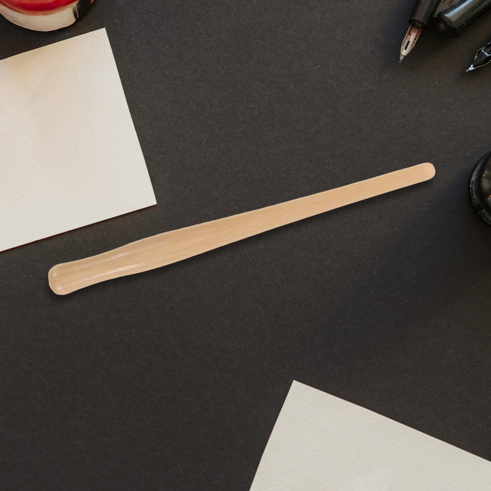 

2Pcs Wooden Dip Pen Holder Vintage Calligraphy Pen Compatible with Comic Drawing Sketching and Writing Supplies