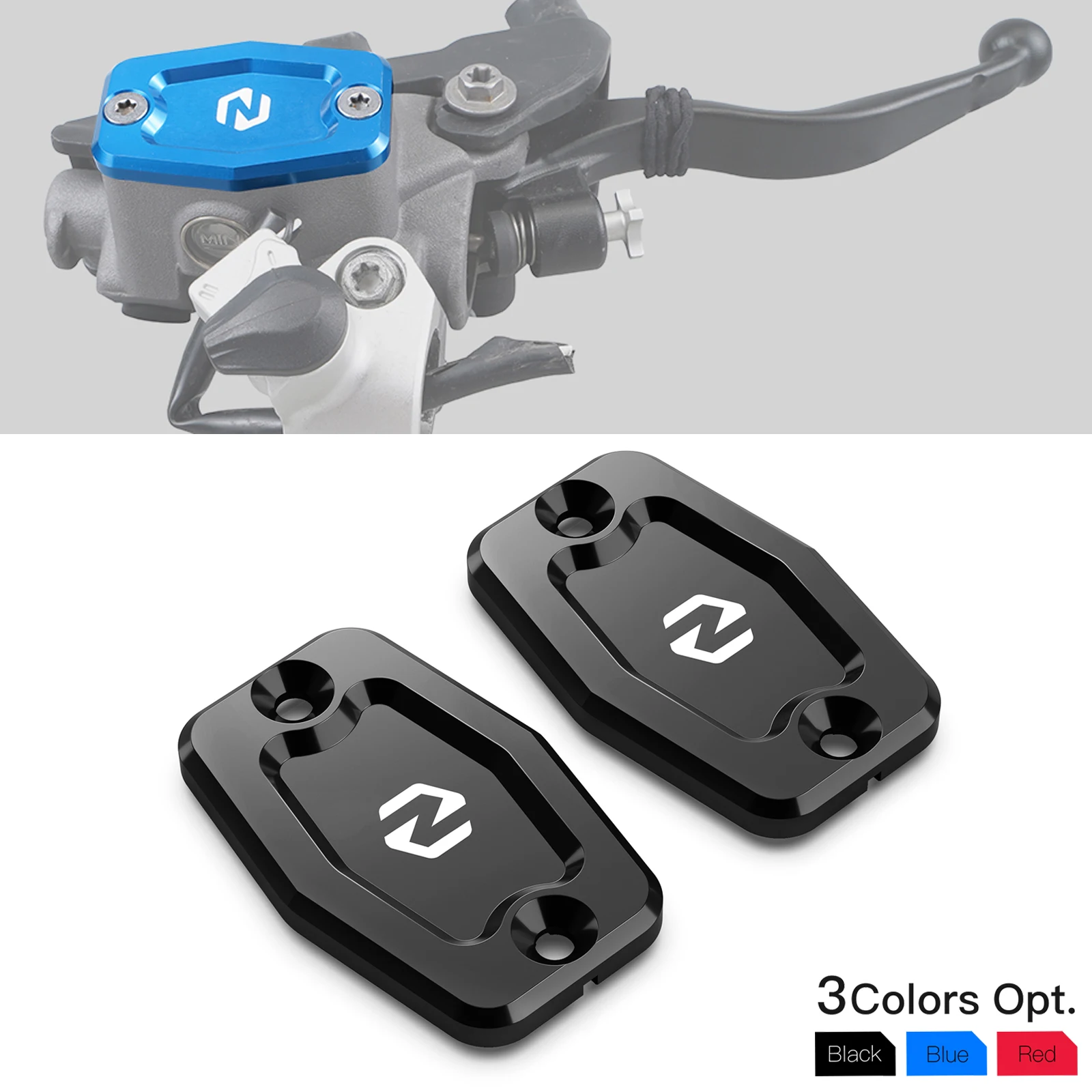 

NICECNC For Husqvarna TE 300i TE 250i FE 250 FE 350 FE 450 501 2022-2024 Brake Clutch Fluid Reservoir Cover For GasGas EC 300
