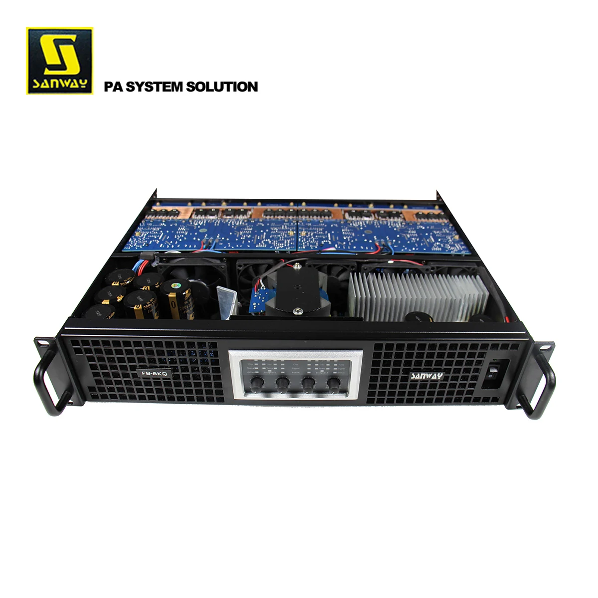 

FB-6KQ 4-Channel Professional Power Amplifier for Line Array Speakers Class TD Sound System