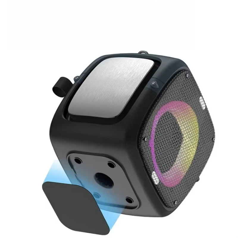 Speaker Mini Wireless Audio Speakers RGB Waterproof Outdoor Mounting for Phone Computer Blue Tooth