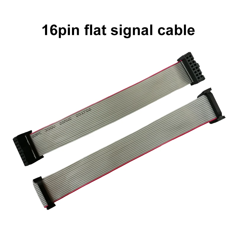 25pcs Cables 18cm Long 16 Pin Pure Copper Led Display Flat Ribbon Data Cable Led Display Accessories Durable Easy Install