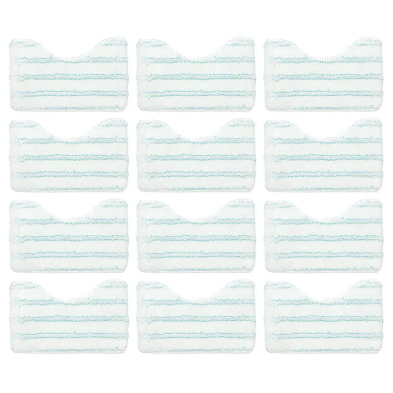 10/20pcs Microfiber Rags Cover for Leifheit Tile and Bathtub Wiper, Flexible Pad, Dry and Wet Usage, Mop Floor Clean Cloths