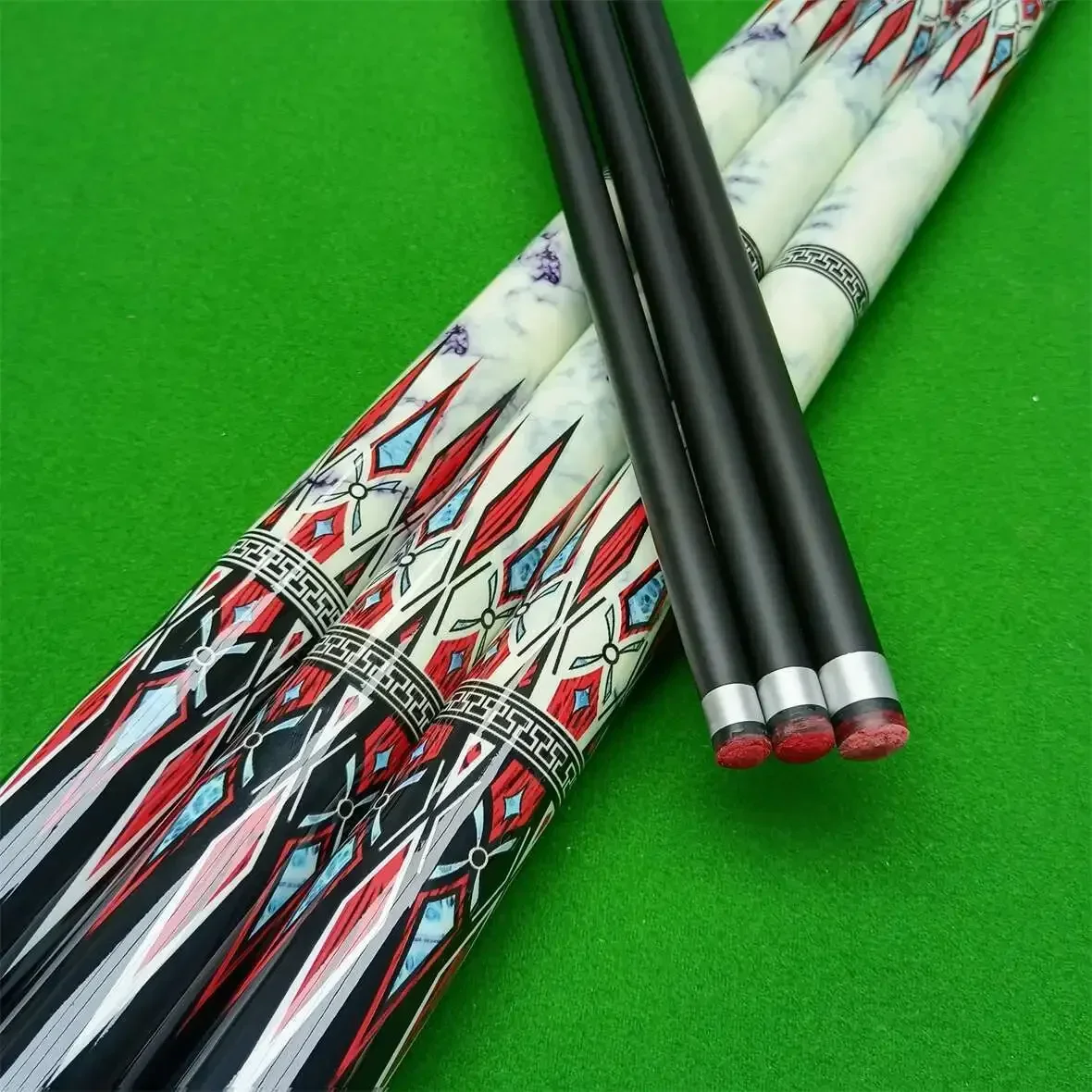 Black Technology Billiards Chinese Black Eight Big Head Snooker Stick Small Head Nine 9 Billiards Special Stick