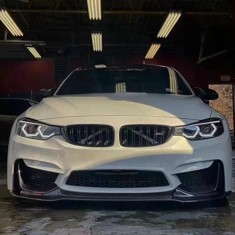 

Carbon Fiber Front Lip Splitter BM M4 M3 2015-2019 F82 F83 F80 High Performance Body Kit
