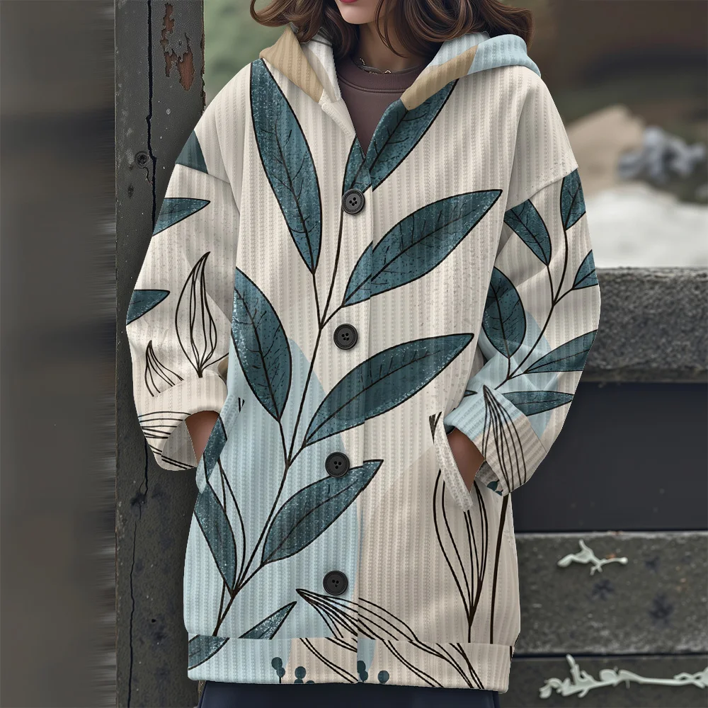 Abstract Geometry Long sweater colored geometry casual women's sweater 2025 New Women's  Long-sleeved sweater #5