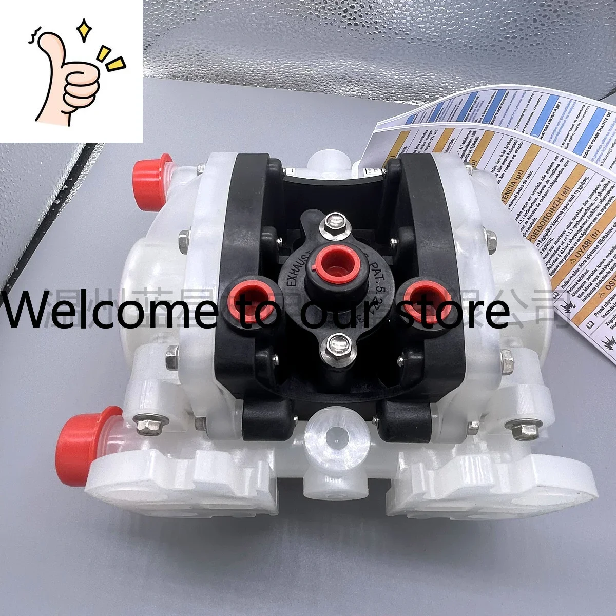 2026 Genuine Ingersoll Lam Dosing Pump PD01P-HPS-PAA-A Air Operated Diaphragm Pump Acid And Base Corrosion Resistant PP Plastic