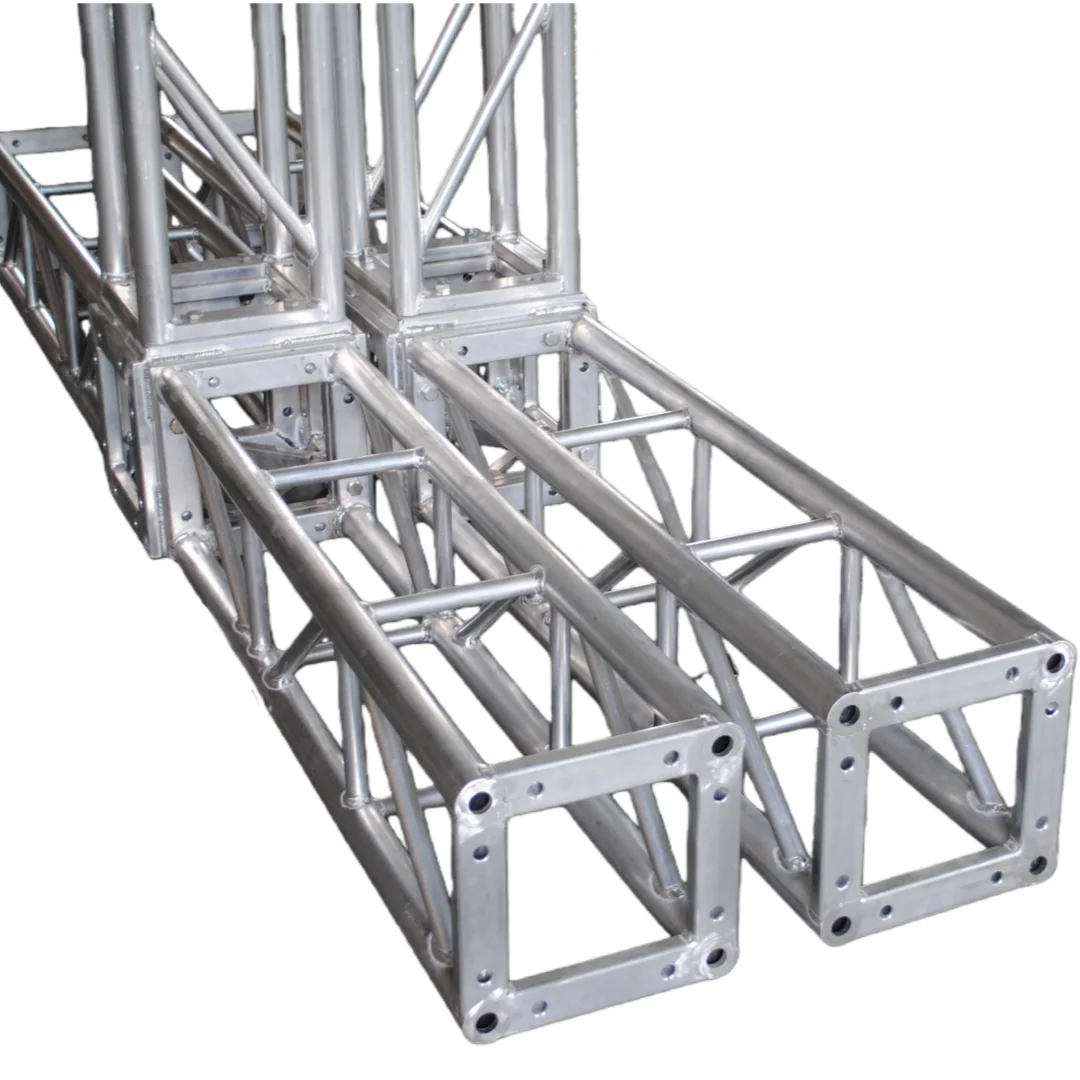 【High Quality】Custom-Made OMEGATRUSS TS3030 Aluminum Alloy Exhibition Booth Truss 300*300mm Stage Use Modular Design Quick Insta