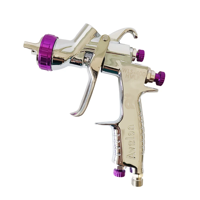 Original Product Avalon Professional HVLP Spay Gun 1.4mm Nozzle Gravity Airbrush For Car Painting 400 Upper Pot Double Cap
