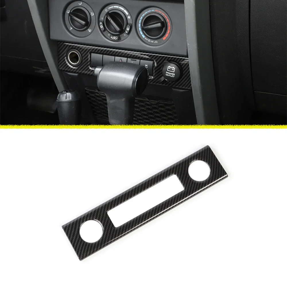 

Для Jeep Wrangler JK 2007 2008 2009 2010 центральная консоль сигарета отделка для прикуривателя Обложка Наклейка Автомобильные аксессуары для интерьера