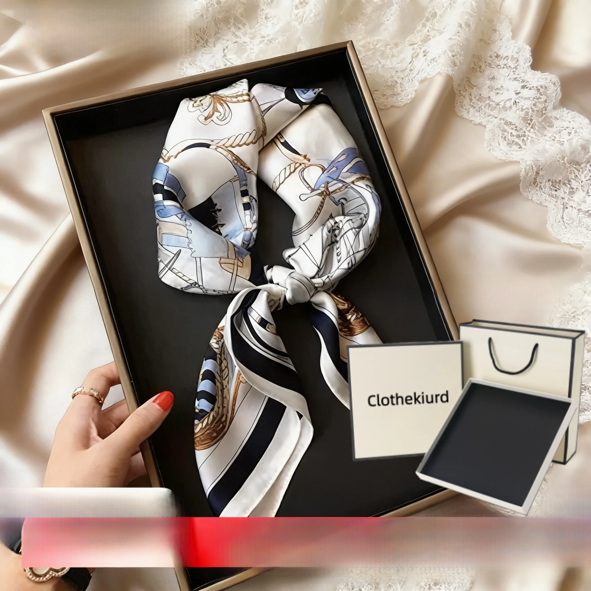 spring-summer-new-sle-women's-silk-scarf-clotheklurd-navy-wind-00-silk-square-scarf-versatile-floral-print-decora