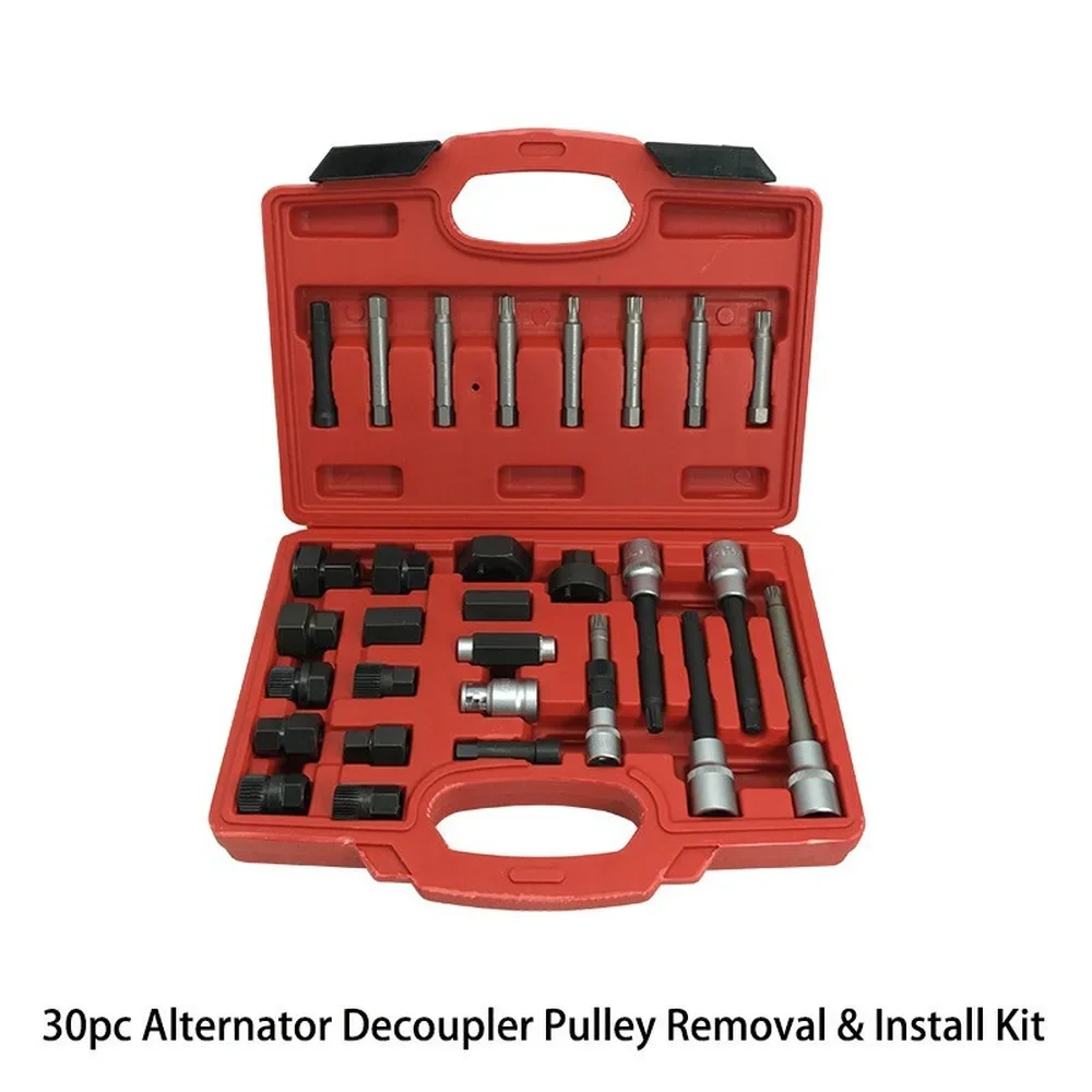 

30PCS Generator Pulley Removal Kit For Volkswagen Audi Mercedes BMW Volvo Ford Car Repair Tools