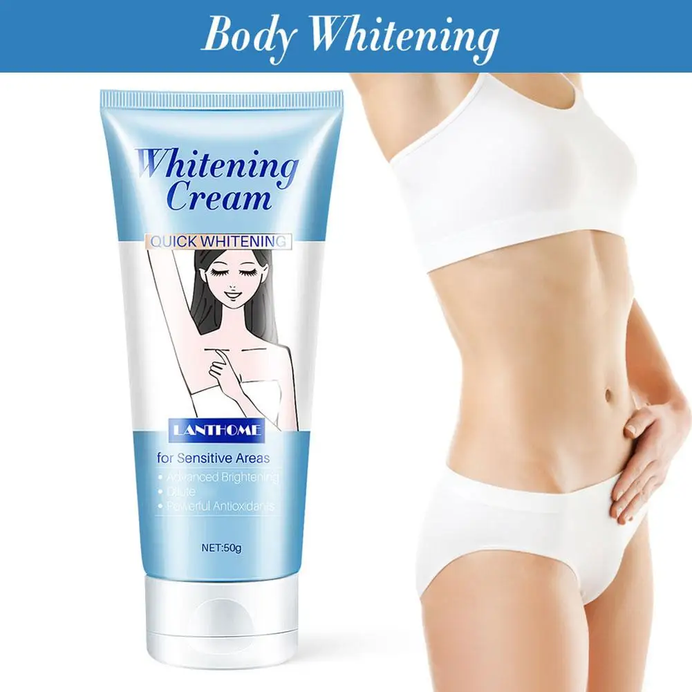 50g Lanthome Body Axillary Whitening Cream Cream Concealer Refreshing Beauty Delicate Brightening Cream Body Skin X6W2