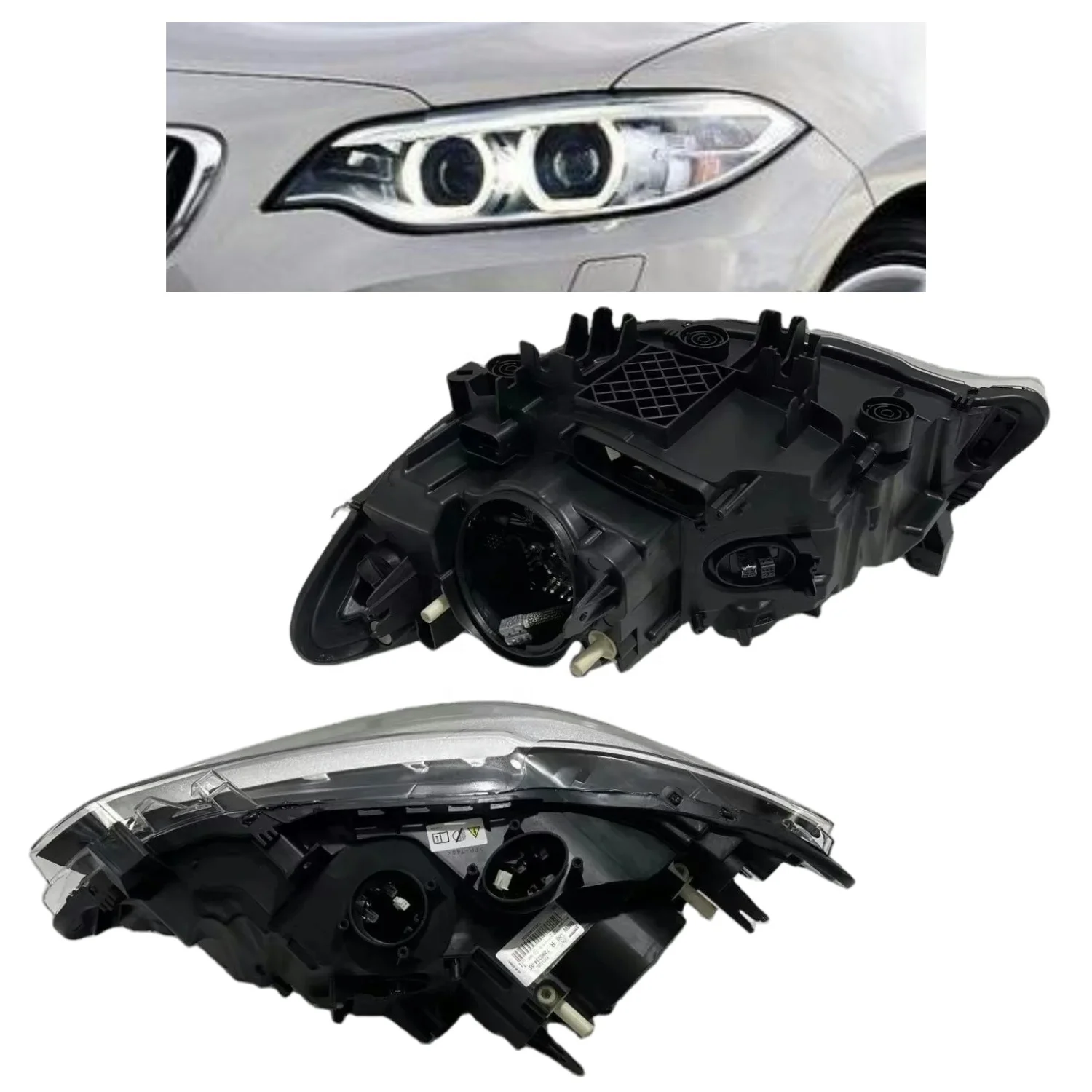 F22 F23 2014-2019 HID Xenon Headlight Assembly OEM Front Auto Lamp Lighting System Parts