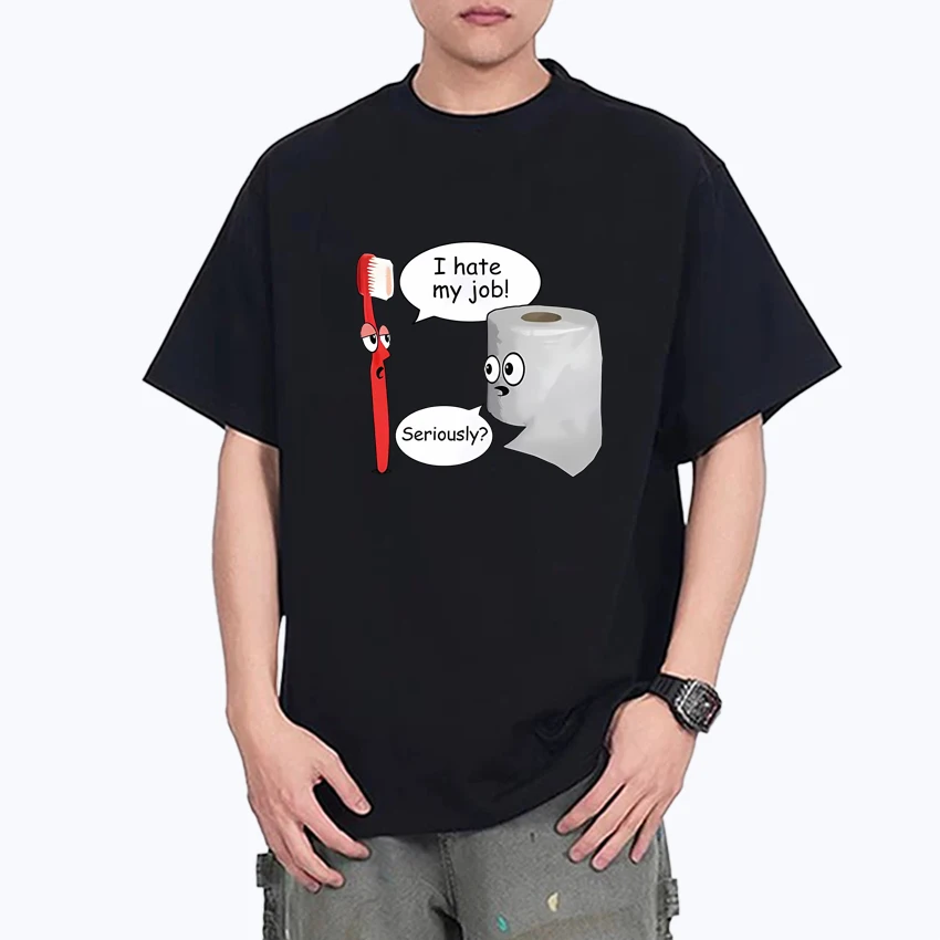 

Funny Humor Meme Graphics T shirt Men Women harajuku Fashion short sleeve T-shirts Summer New Unisex Oversized 100% Cotton Tops