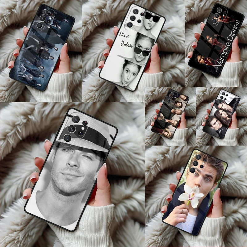 The Vampire Diaries TV Series Phone Case For Samsung Galaxy S24 S25 S26 Ultra S22 S23 Plus S21 S20 FE Note10 TPU Cover