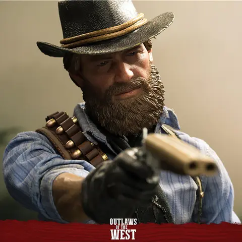 In Stock LIMTOYS LIM008 1/6 Western Cowboy Arthur Model 12'' Male Soldier Action Figure with 2 Head Sculpt