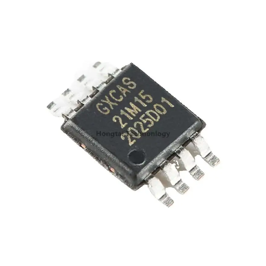 Original GX21M15U(GX75B) TSSOP-8 Digital Temperature Sensor Chip ±0.5℃ I2C Interface