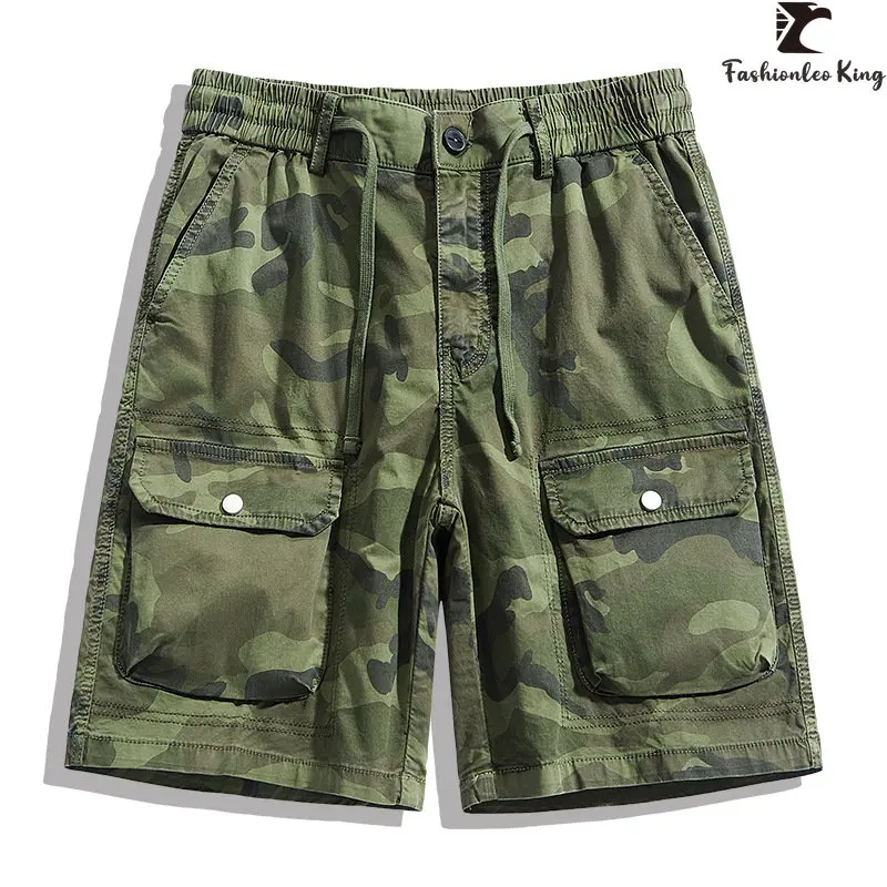 

Stylish Men's Outdoor Cargo Shorts Male Multiple Pockets Comfortable Cargo Pants