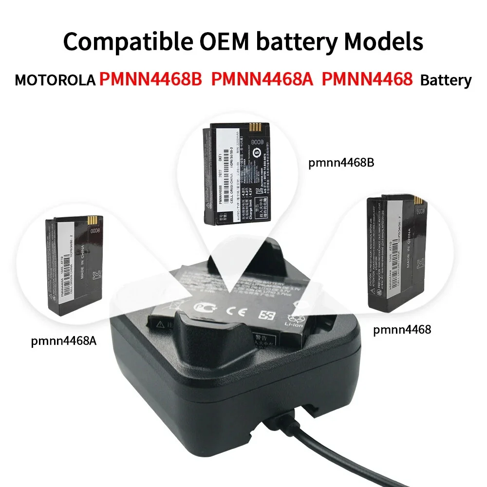PMPA4468A Li-ion Charger for PMNN4468 Battery Motorola SL300 SL1M SL2K Radio