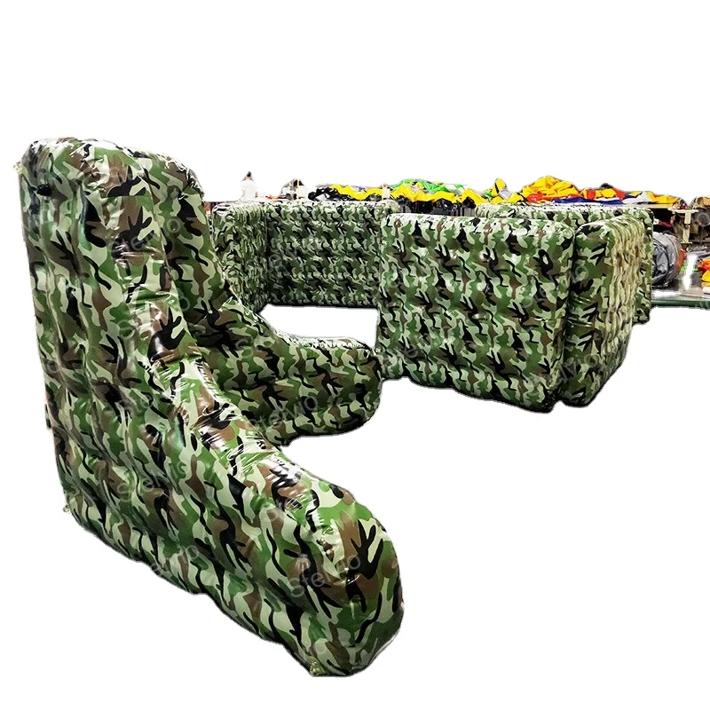 Popular Sports Inflatable Tactical Paintball Bunker Set for Paintball Field
