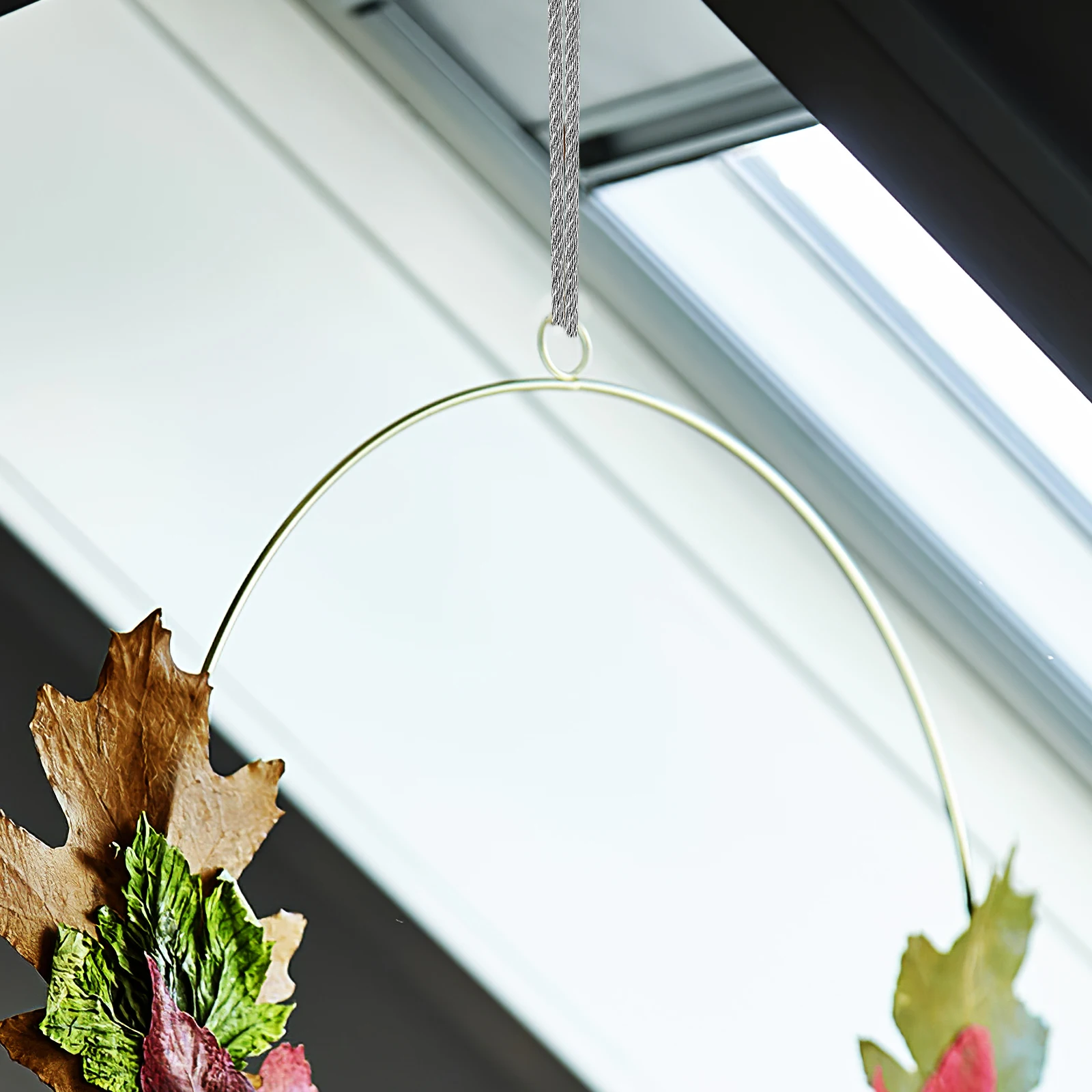 

Heavy Duty Stainless Steel Hanging Wire Adjustable Length for Picture Hanging Hardware Lamps Mirror Decorations