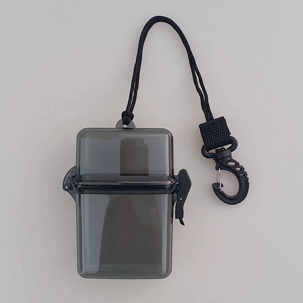 

Plastic Small Waterproof Box Container Case with Lanyard Strap Sailing