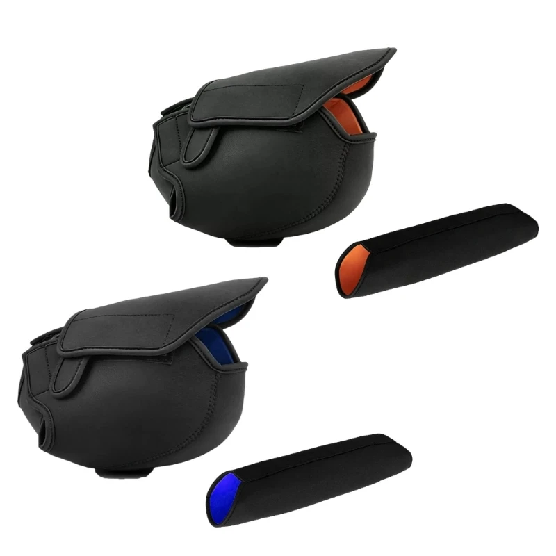  Fabric E-Bikes Battery and Motor Cover Set for Cyclists, Wraparound Component Cover for Commuting and Storage