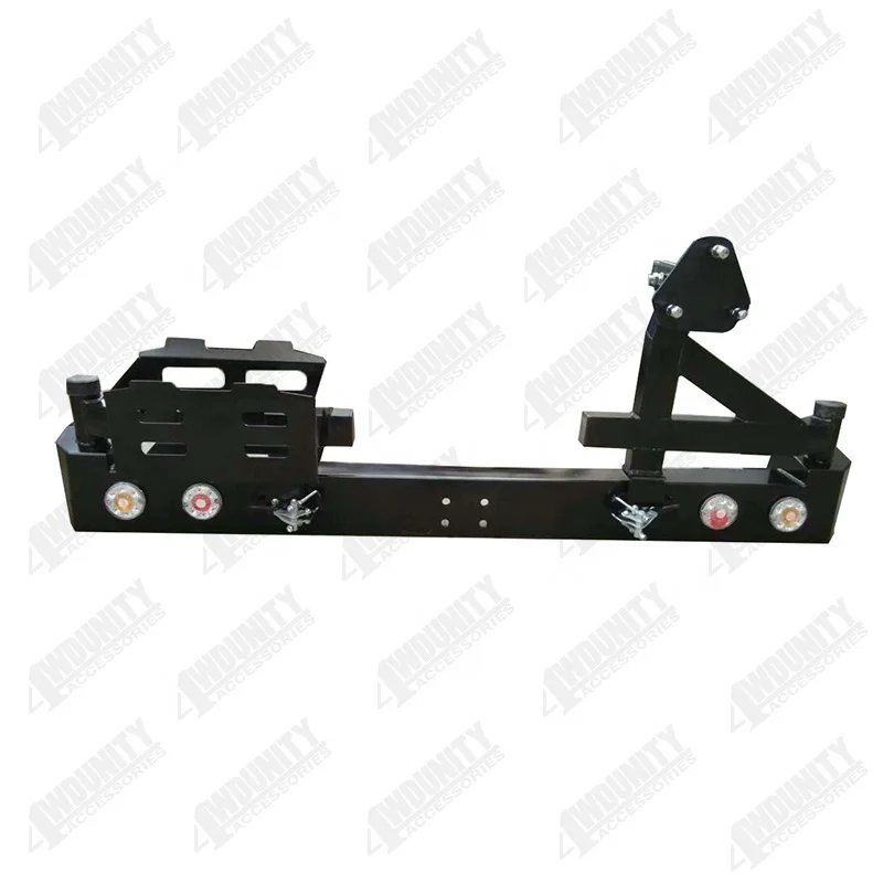 

HM Auto Car Bumper 4x4 Offroad Accessories For Toyota Land Cruiser 80 Rear Bull Bar