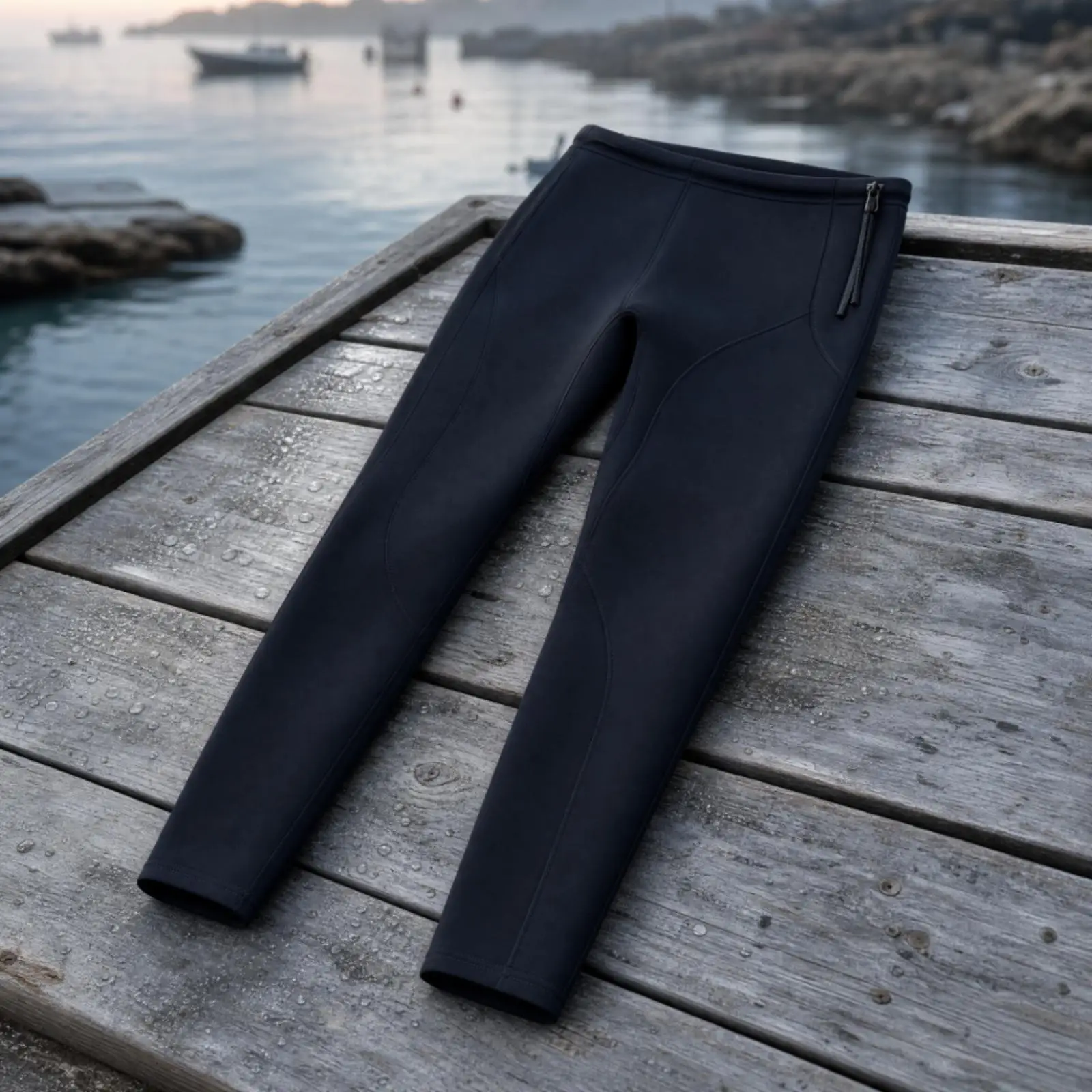 Full Length Neoprene Diving Pants 3mm Thermal Wetsuit Bottoms for Surfing Swimming Windsurfing Winter Swim Snorkeling Gear