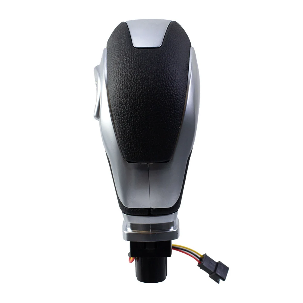 

Vehicle Interior Upgrade Shift Knob Automatic Shift Lever For Ford As Shown In The Figure PU Leather ABS Plastic