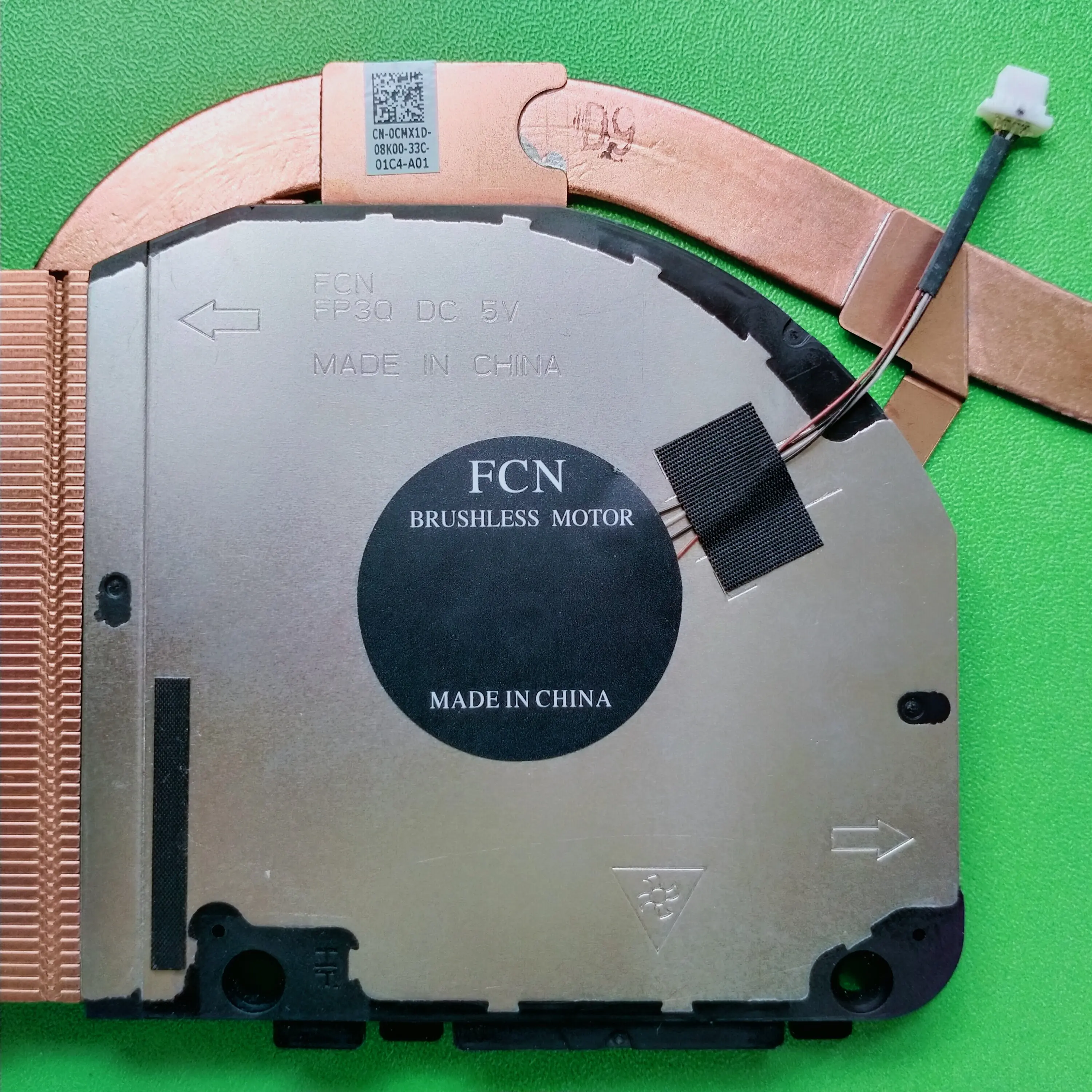 Brand New Original Heatsink Heat Pipe Assembly Fan for Dell Latitude 7430 E7430 PN:0CMX1D