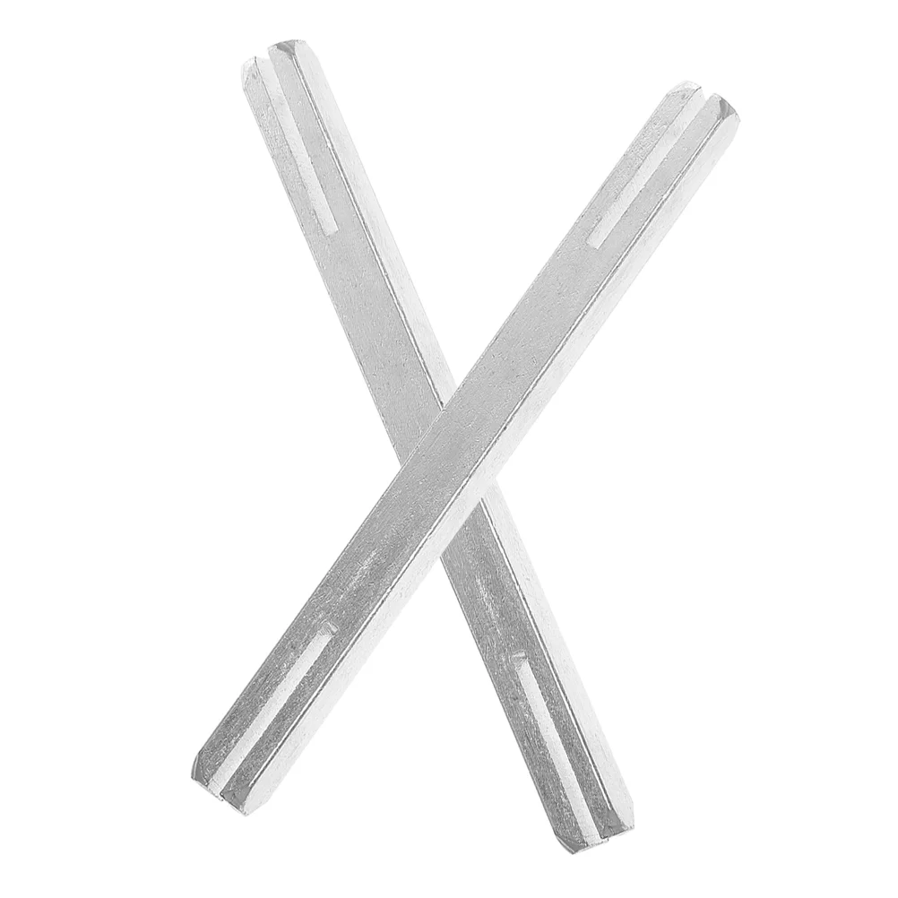 

2Pcs 8x8x140mm Door Handle Spindle Replacement Grooved Iron Core Material Easy Install Garage Hardware