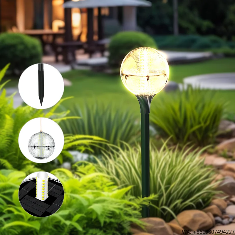 

SRESKY Solar Garden Lights Outdoor Waterproof Led Garden Lights Solar Powered Solar Pathway Lights for Decoration