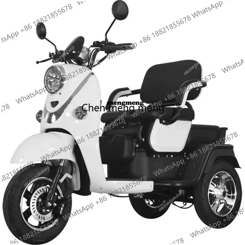 A178  Battery Acid 500w 3 Wheel Electric Scooter Tricycles  Adult Tricycle Electric Scooter
