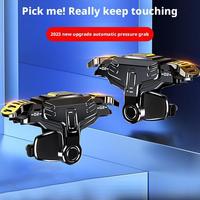 1pcs GT02 Mobile Phone L1R1 Fire Button Game Controller Gaming Trigger For PUBG Aim Shooting Gamepad Joystick For IPhone Android