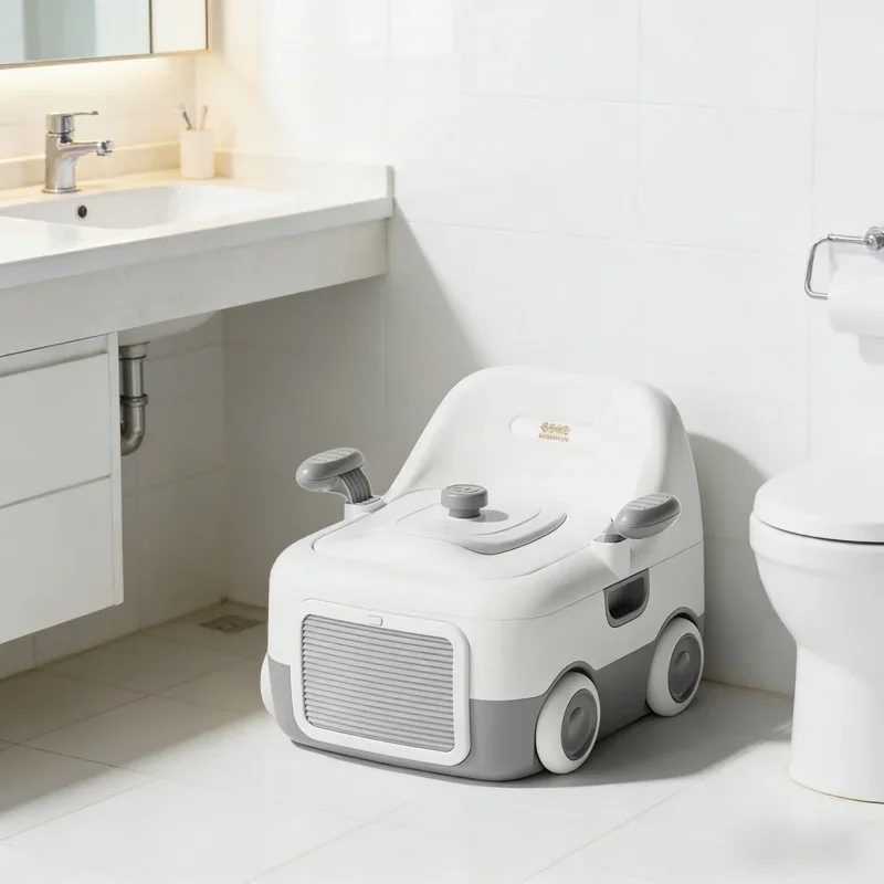 

Детский горшок-туалет для малышей, маленький туалет-ящик, мультяшное сиденье для мальчиков и девочек, для домашнего приучения к горшку