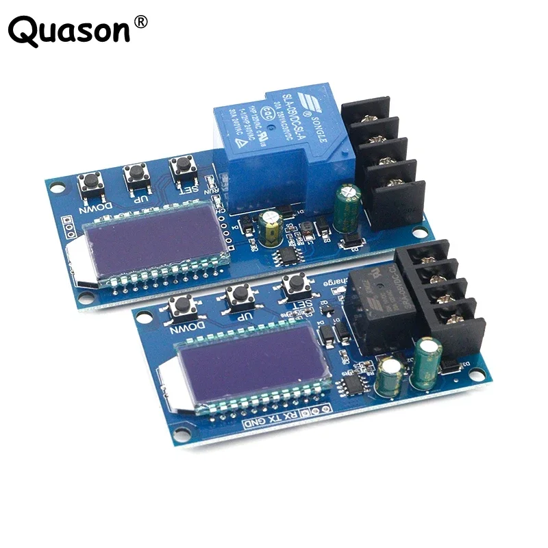 10A 30A 6-60V Lead-acid Solar Storage Battery Charger Control Module Digital Overcharge Protection Control Switch LED indicator