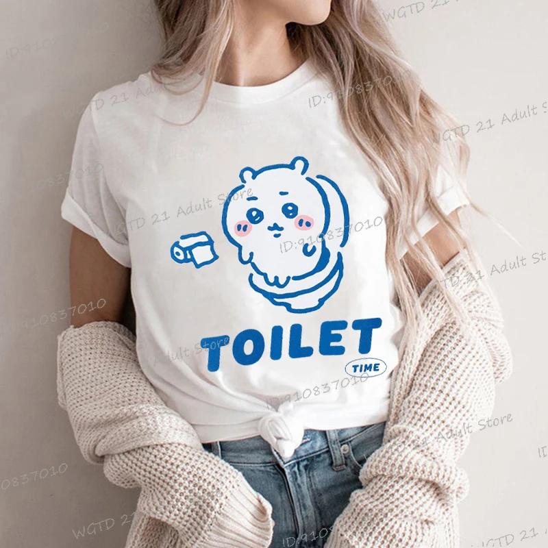 

Лидер продаж, футболка с принтом аниме в стиле Харадзюку, мужская и женская футболка с круглым вырезом, летние уличные модные топы